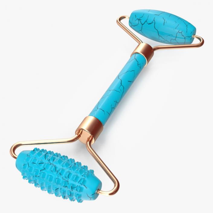 Jade Spike Roller Turquoise 3D