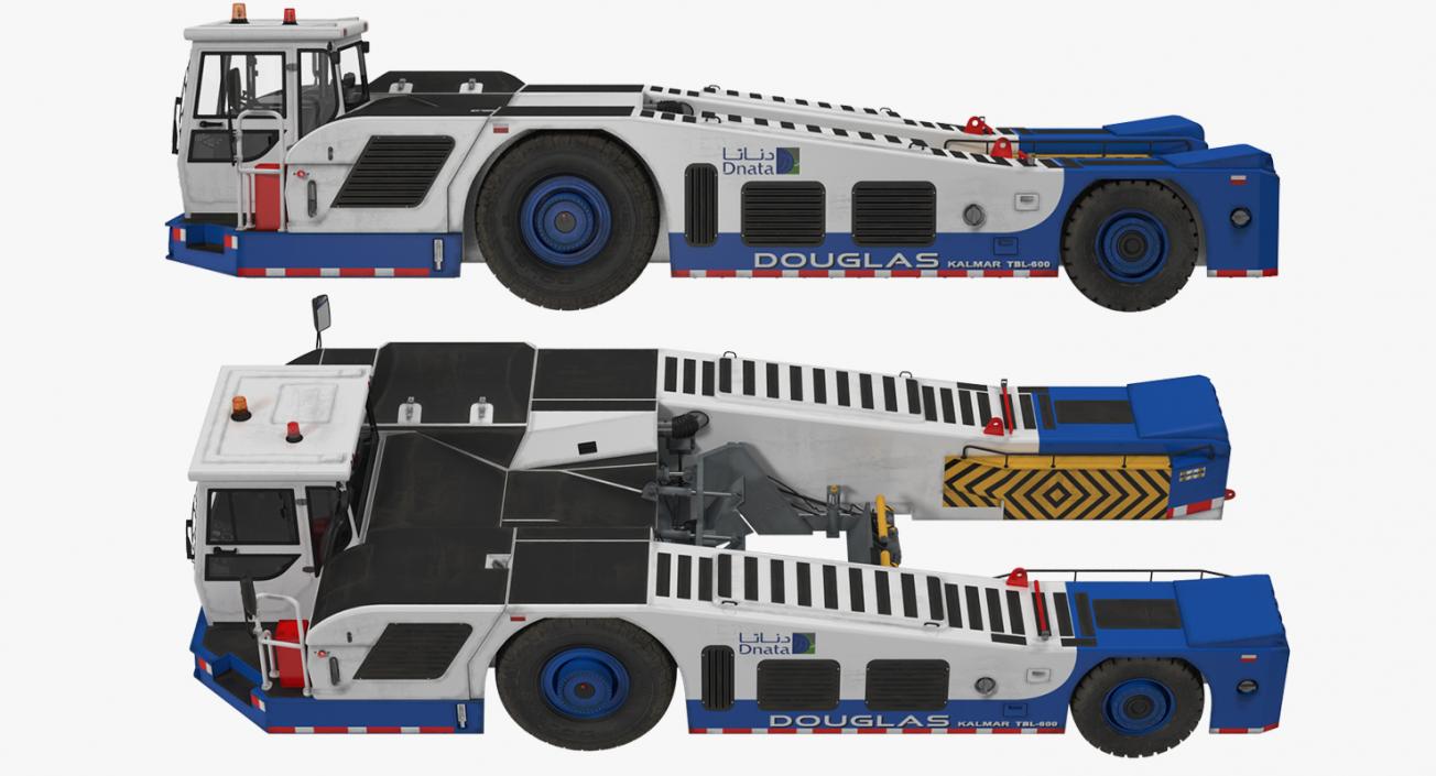 Aircraft Towing Tractor Douglas TBL 600 3D model