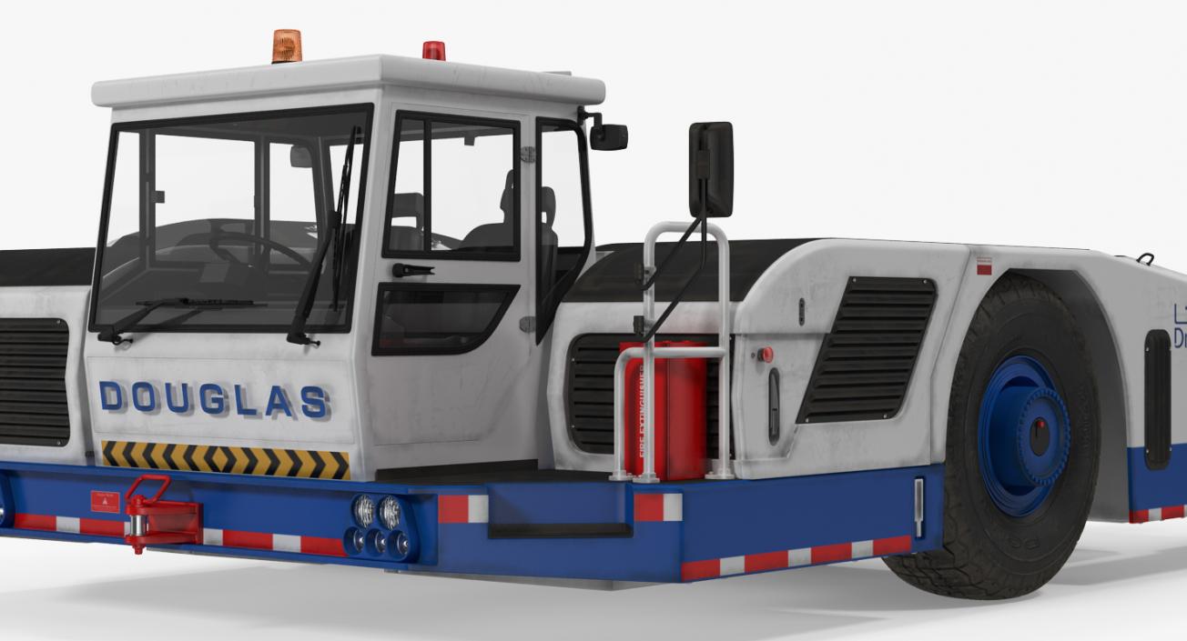 Aircraft Towing Tractor Douglas TBL 600 3D model