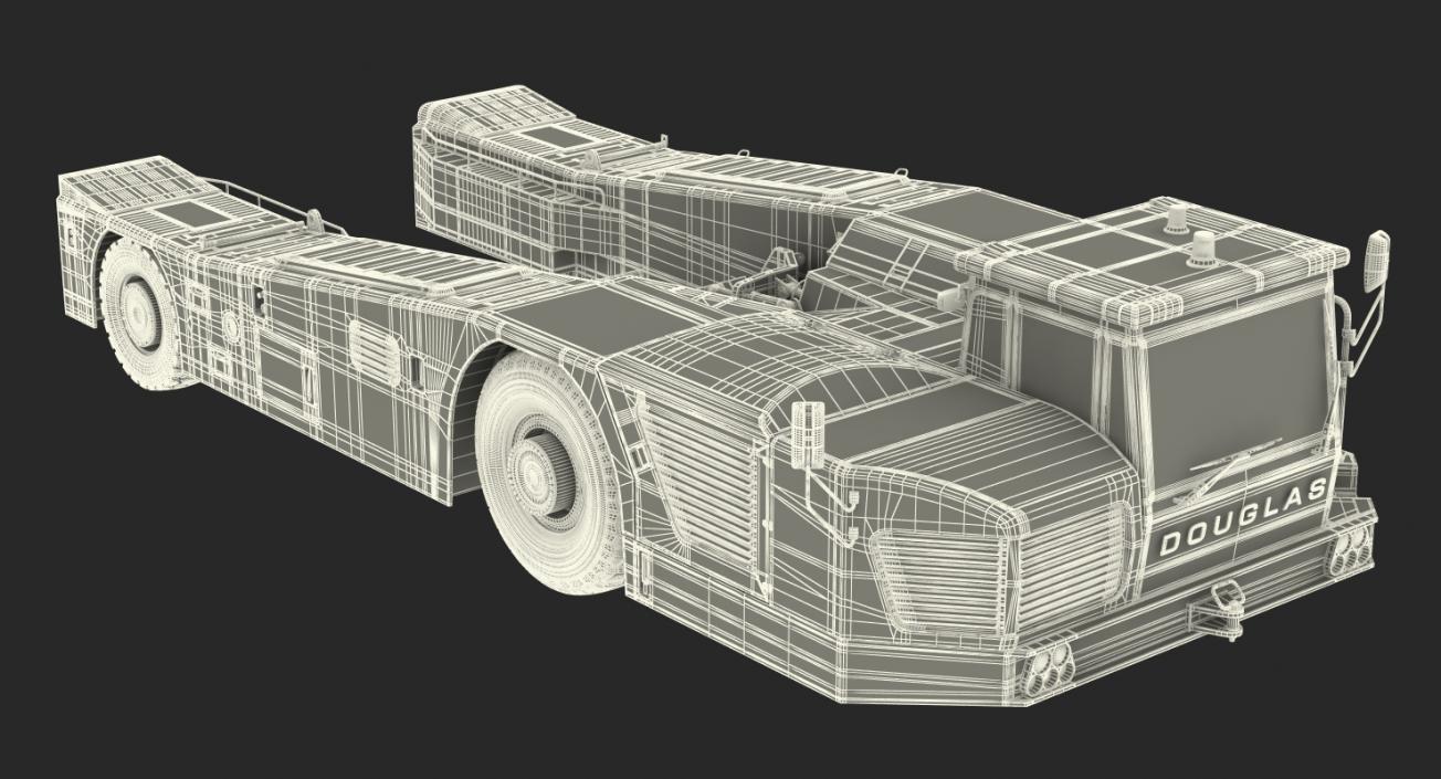 Aircraft Towing Tractor Douglas TBL 600 3D model