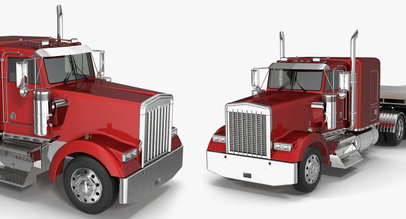 3D model Trucks and Trailers Collection