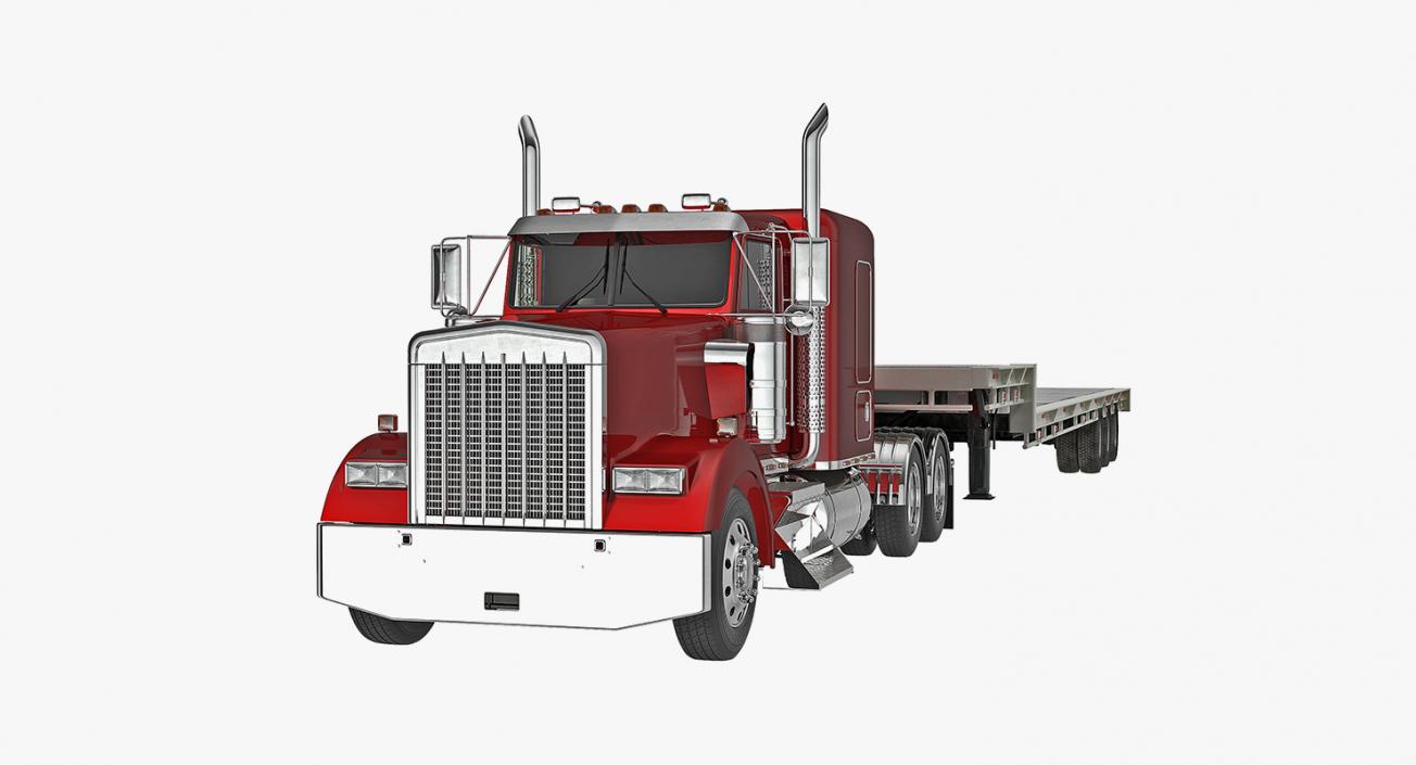 3D model Trucks and Trailers Collection