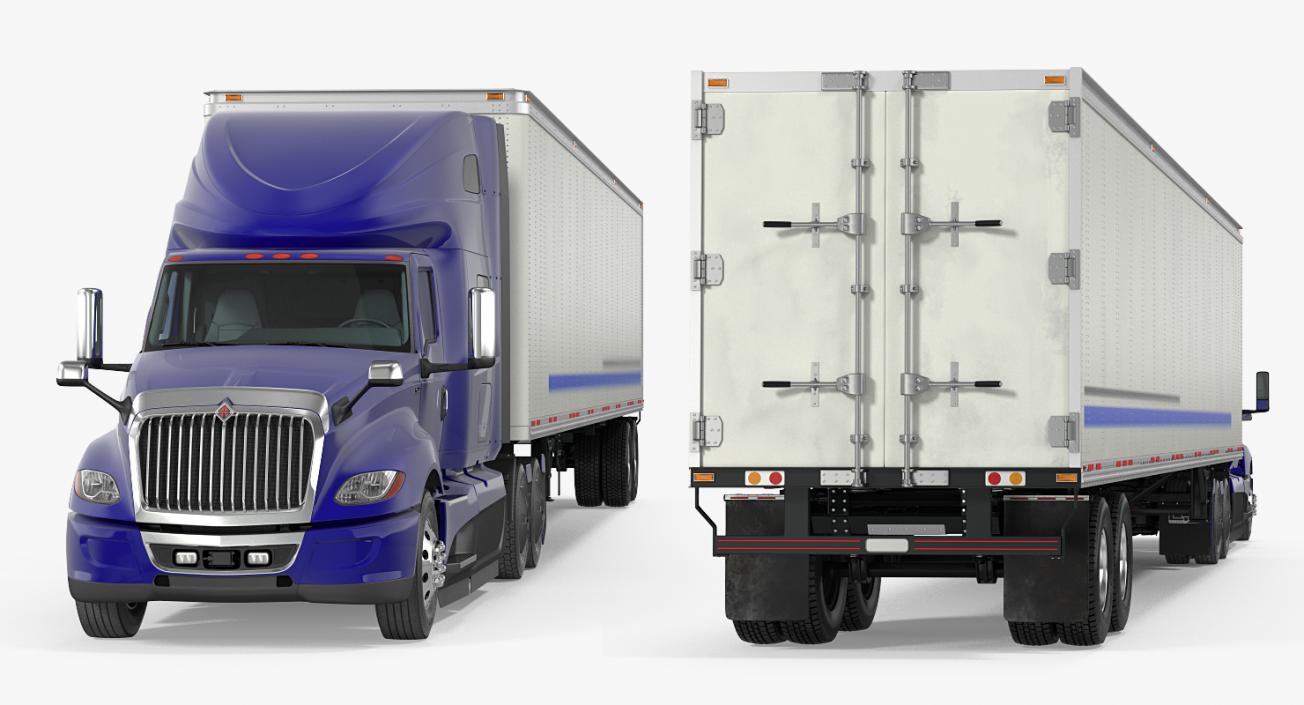 3D model Trucks and Trailers Collection