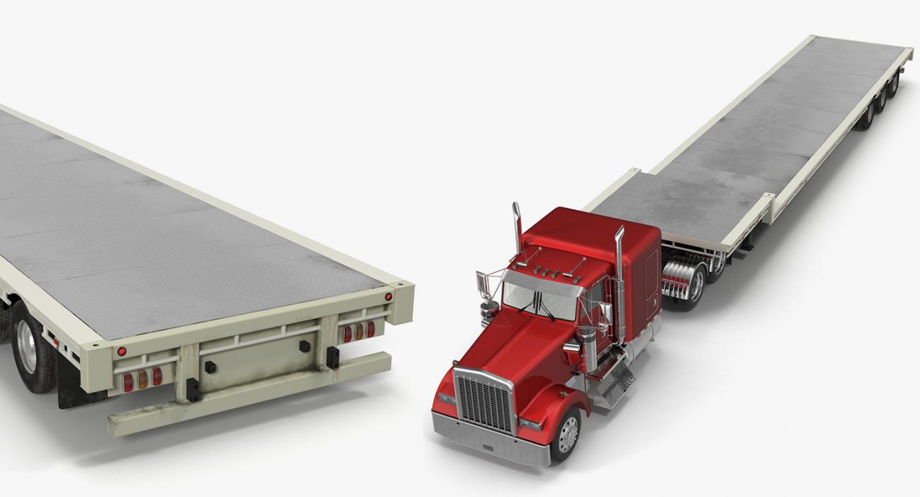 3D model Trucks and Trailers Collection