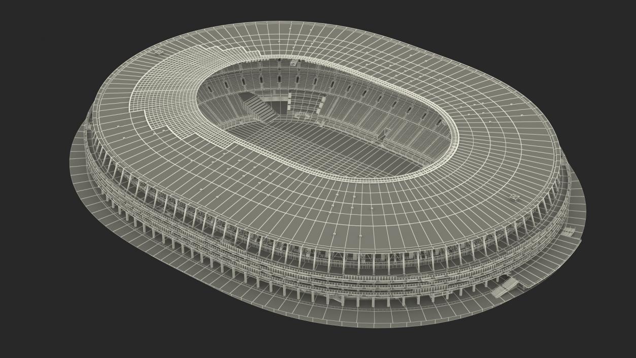 New National Olympic Stadium Tokyo 3D model