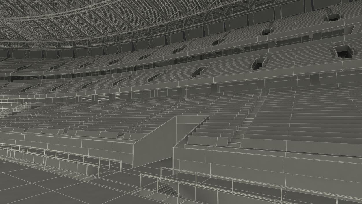 New National Olympic Stadium Tokyo 3D model