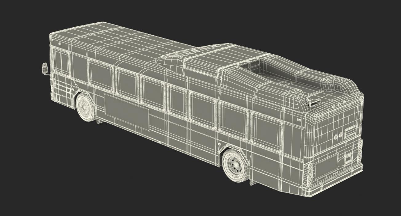 3D model Gillig Low Floor Hybrid Bus Intercity Transit