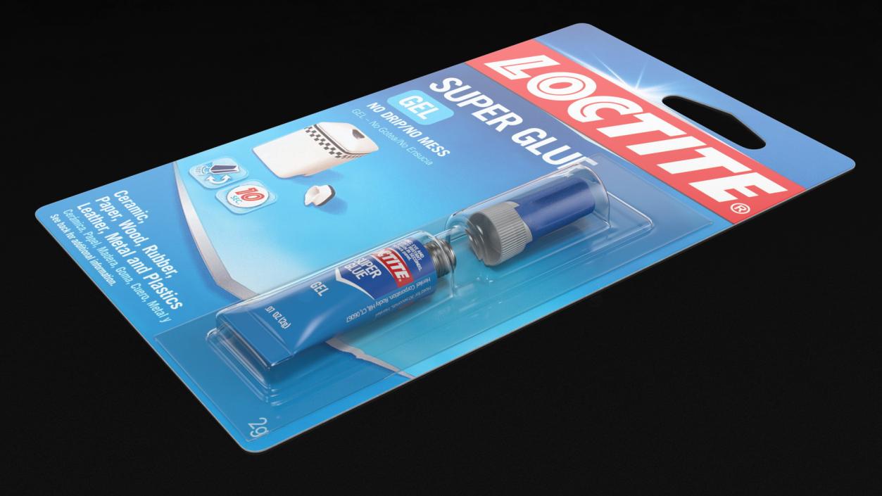 3D model Super Glue Pack