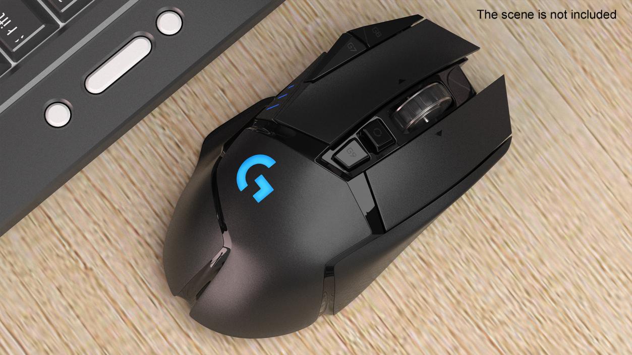 3D model Wireless Gaming Mouse Logitech G502