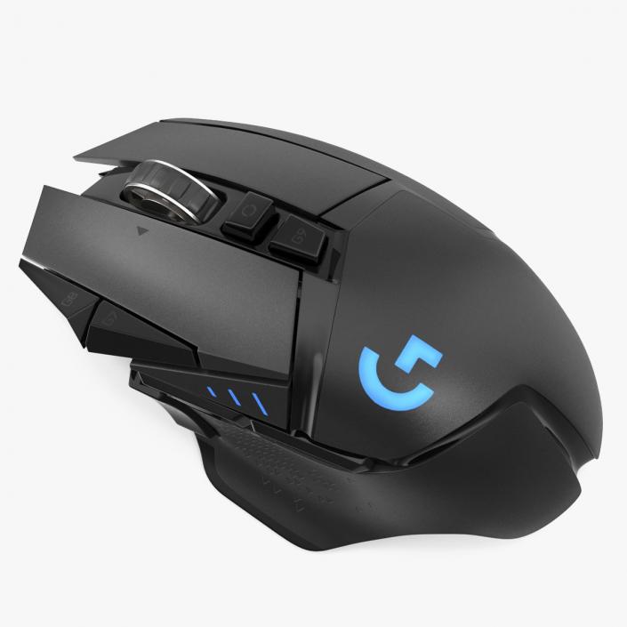 3D model Wireless Gaming Mouse Logitech G502