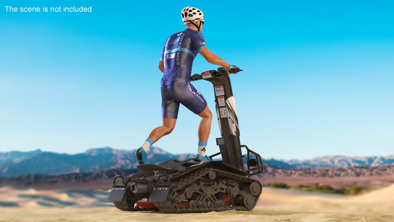 3D model Sportsman on DTV Shredder