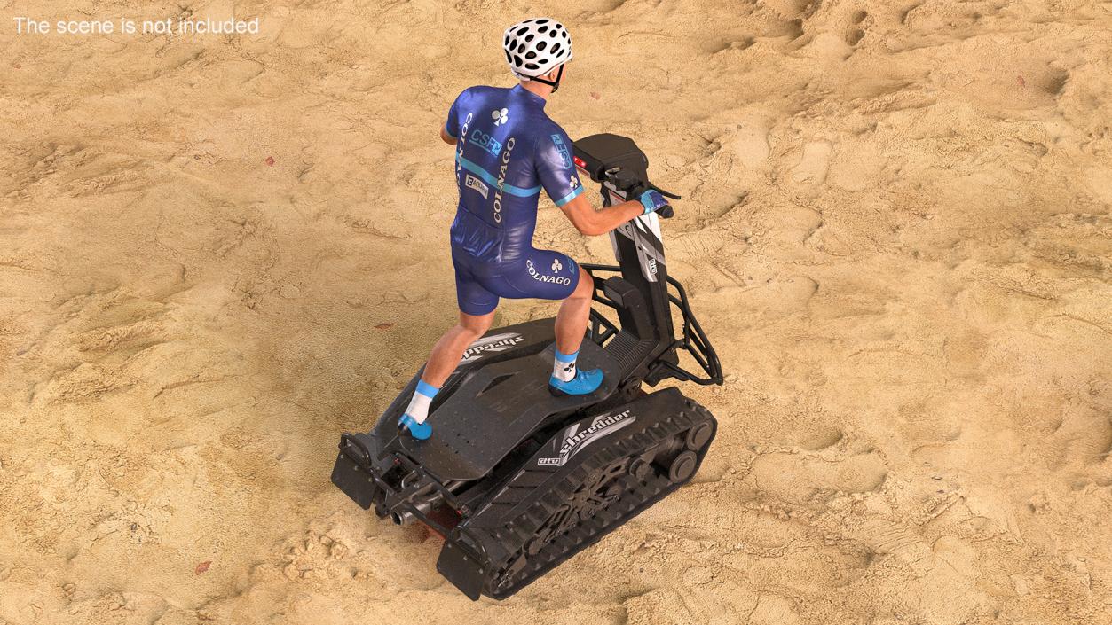 3D model Sportsman on DTV Shredder