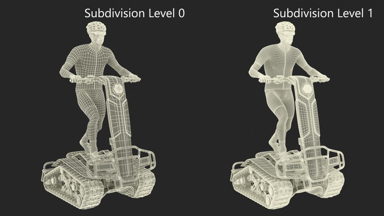 3D model Sportsman on DTV Shredder