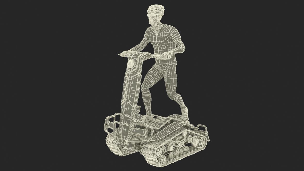 3D model Sportsman on DTV Shredder