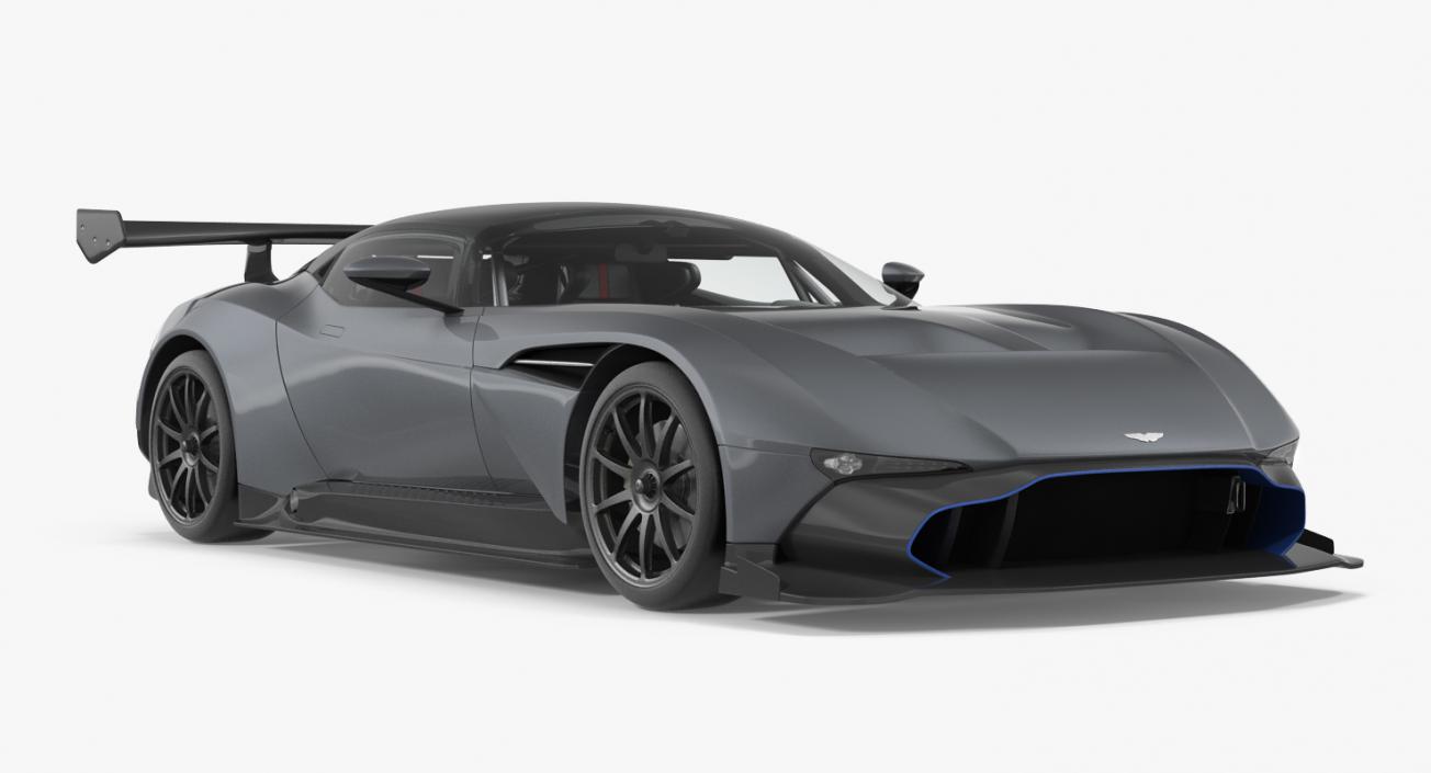 Aston Martin Vulcan 2016 3D model