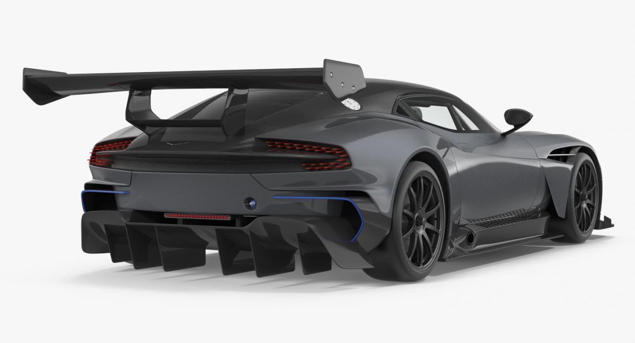 Aston Martin Vulcan 2016 3D model