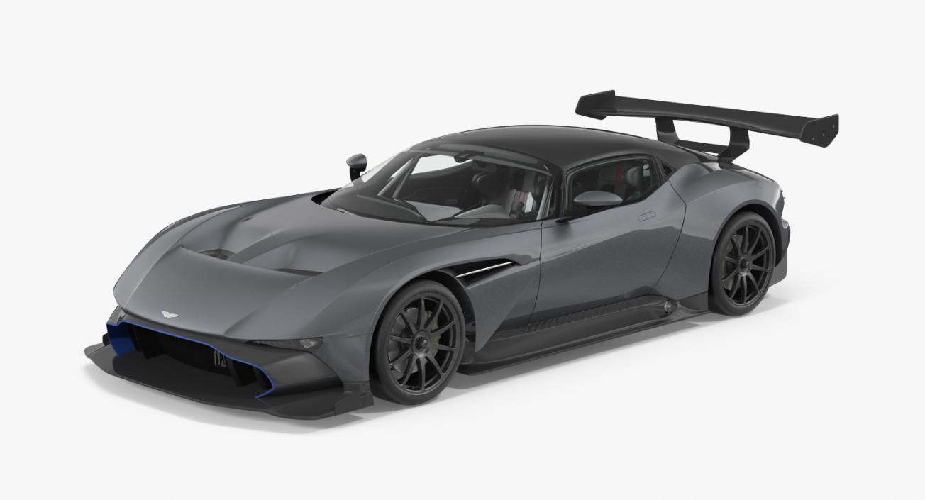 Aston Martin Vulcan 2016 3D model