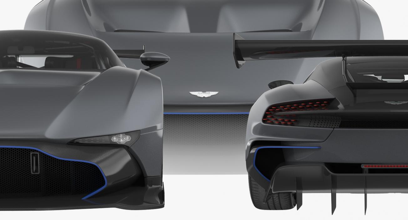 Aston Martin Vulcan 2016 3D model