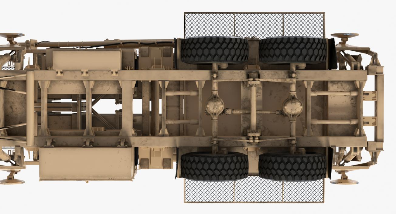 MIM-104 Patriot Sand Rigged 3D