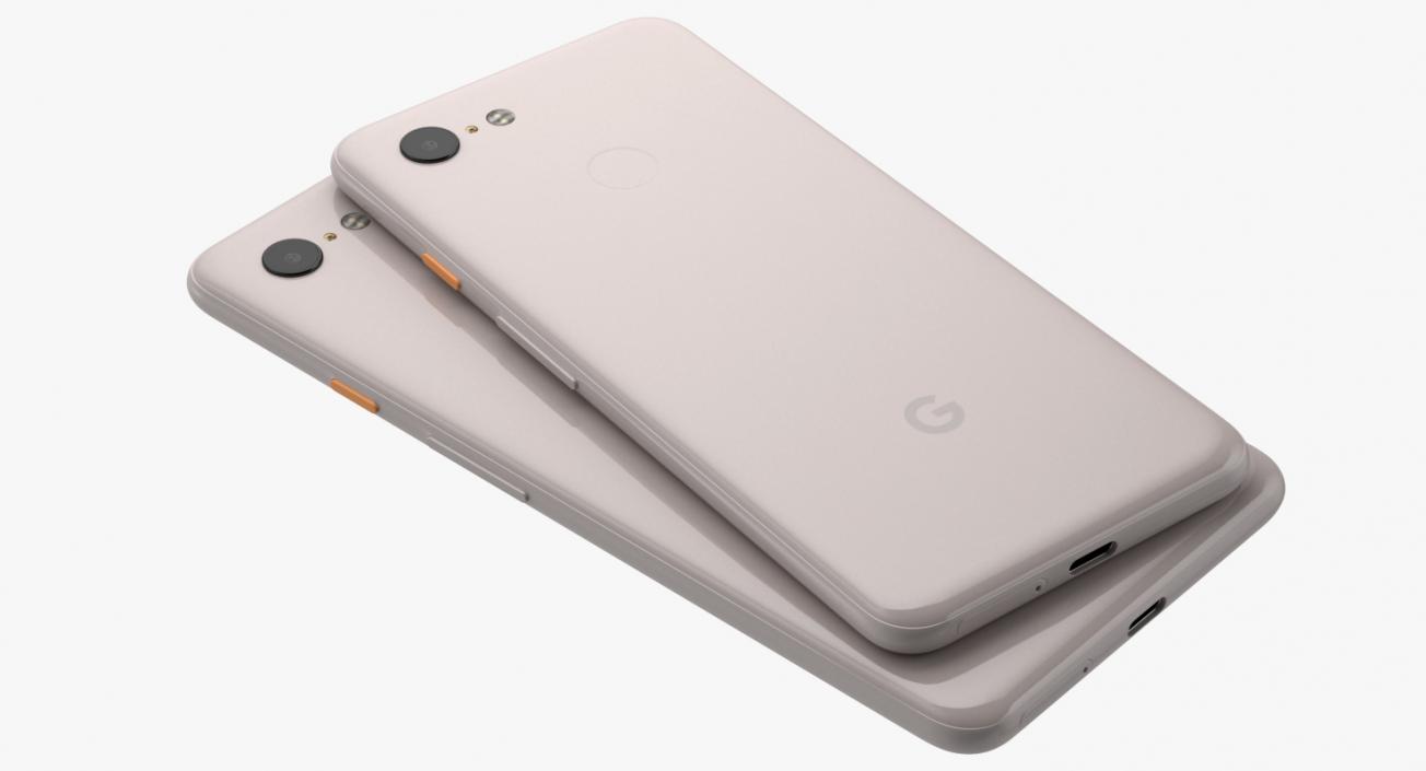 3D Pixel 3 and Pixel 3XL Gold