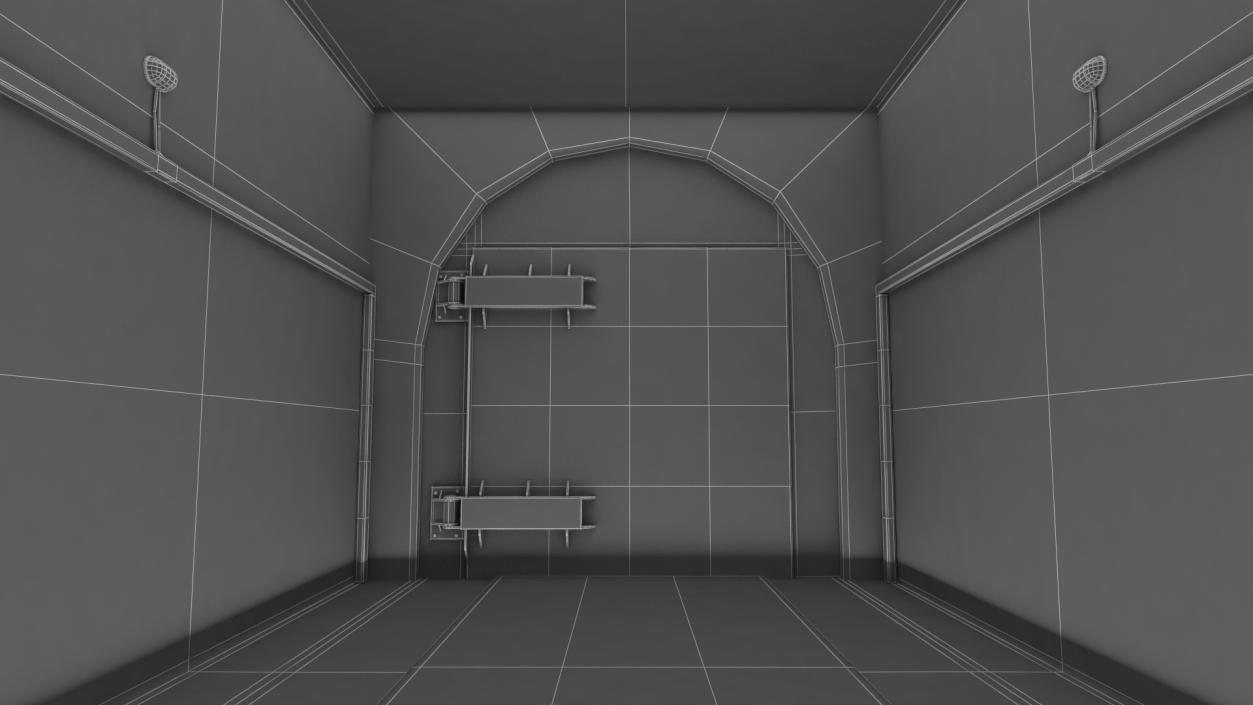 3D Nuclear Bunker Entrance model