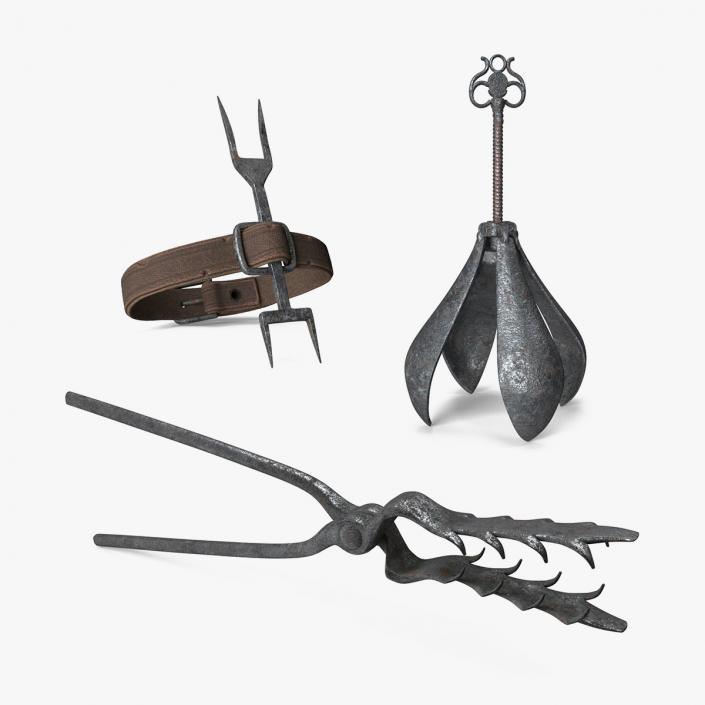 3D Torture Devices Collection