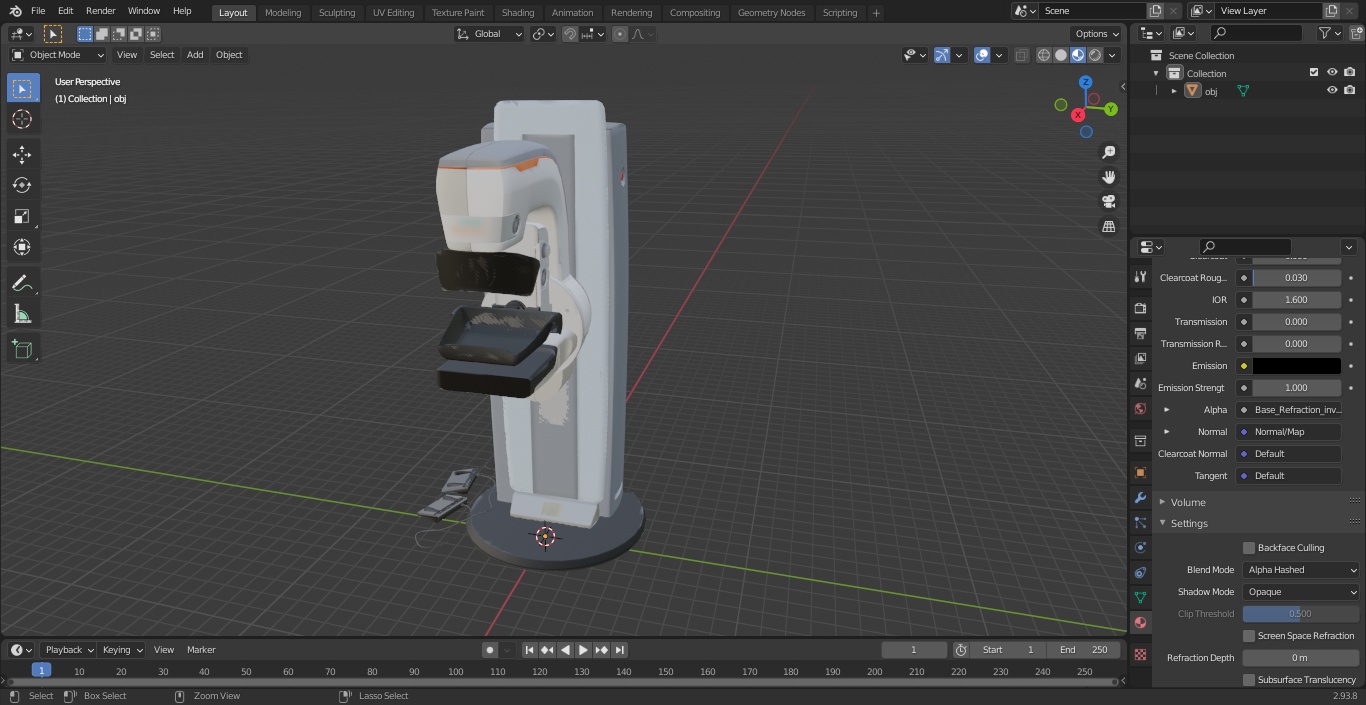 3D Mammograph Siemens Mammomat Revelation model