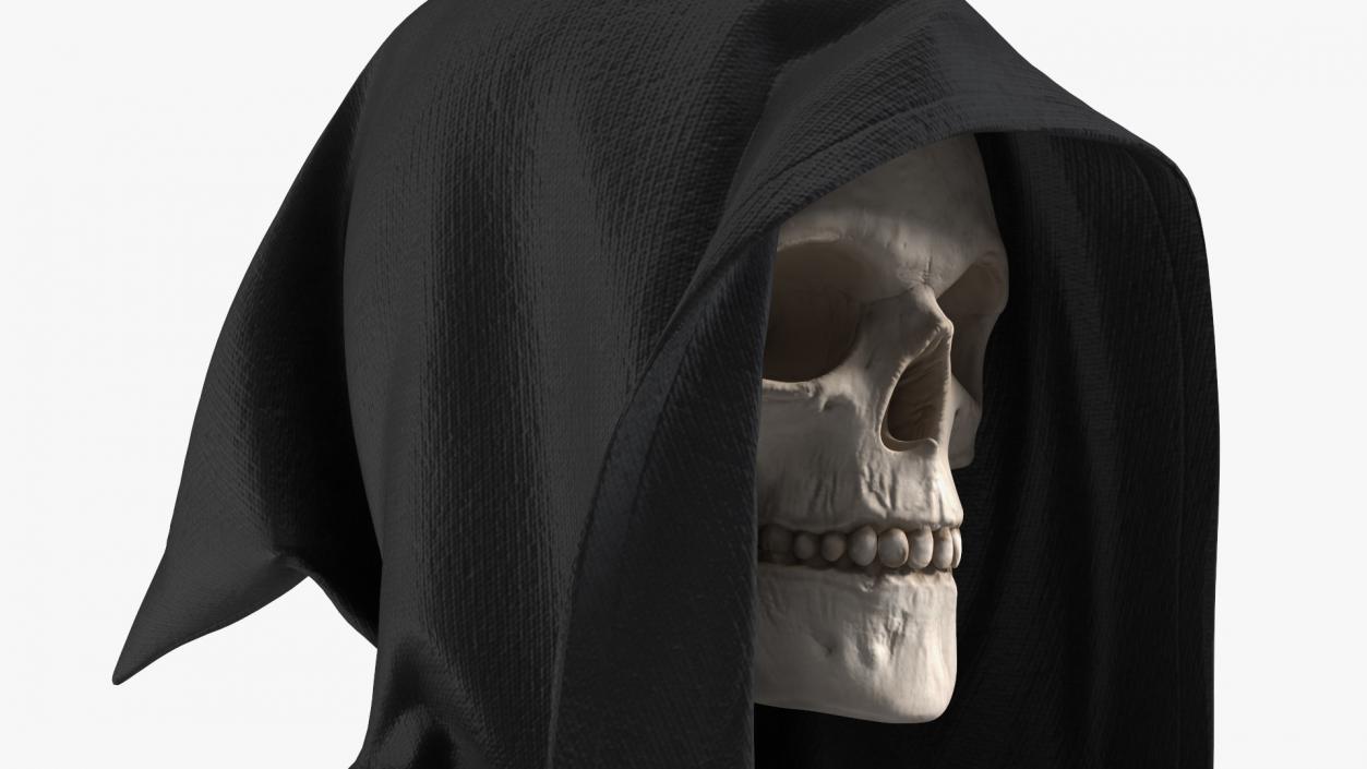 Grim Reaper with Scythe Set 3D