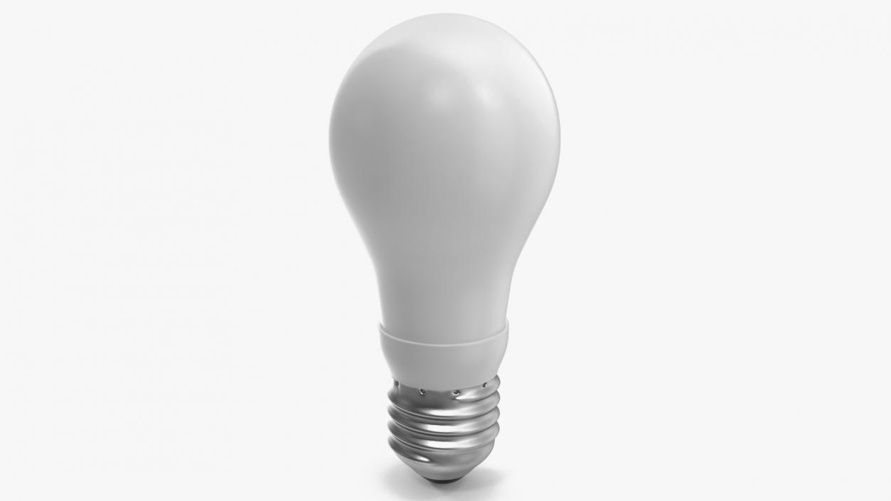 3D Matte Light Bulb 2 model