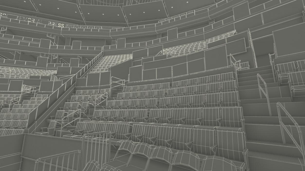 FLA Live Arena Interior Light 3D model