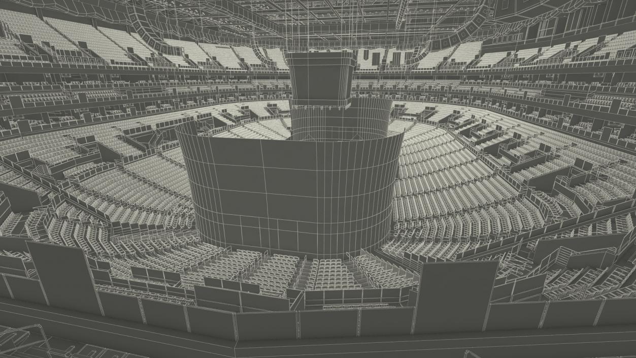 FLA Live Arena Interior Light 3D model