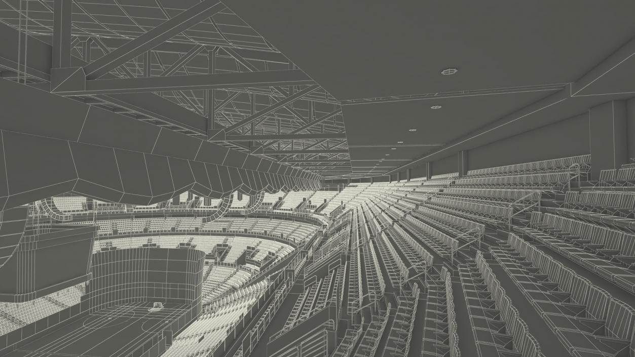 FLA Live Arena Interior Light 3D model