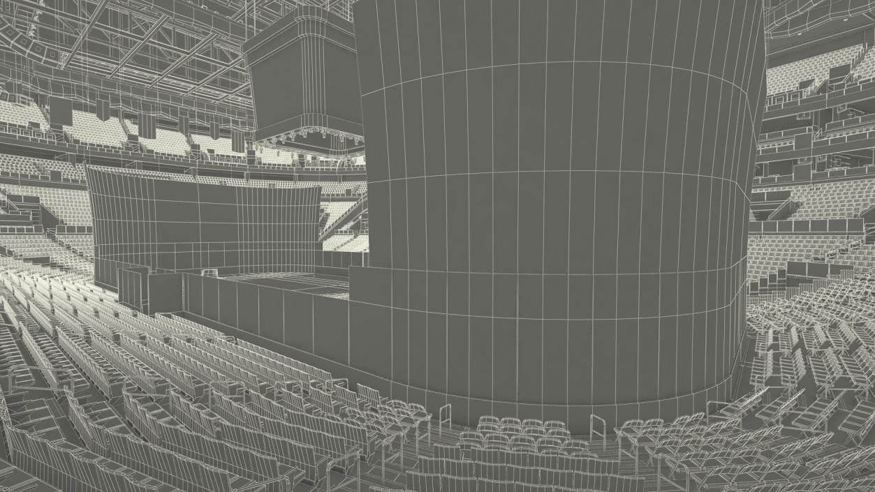 FLA Live Arena Interior Light 3D model