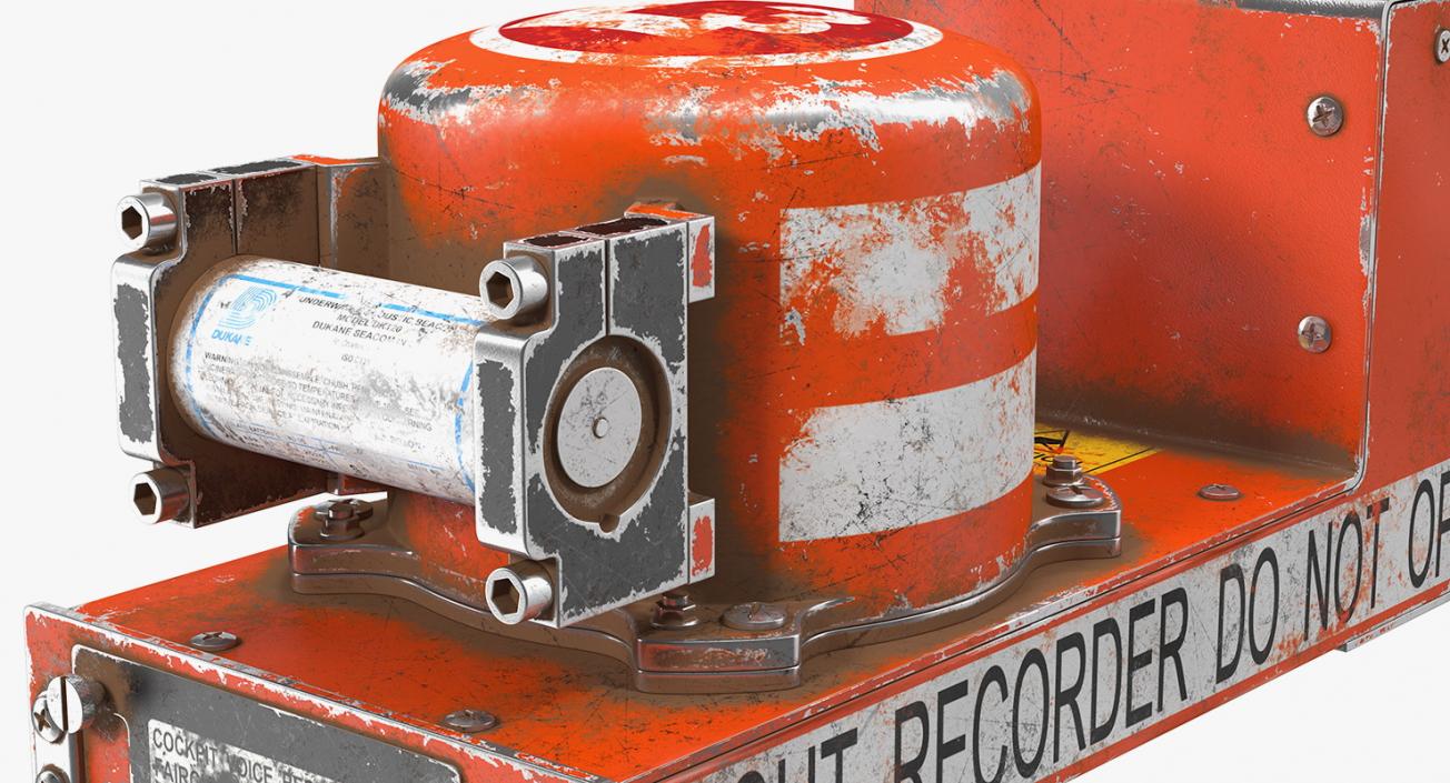 3D model Crashed Flight Recorders Collection