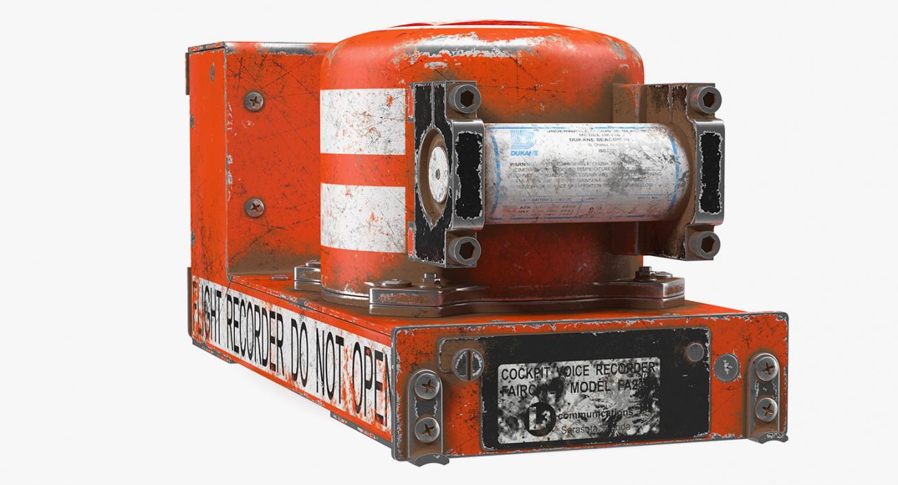 3D model Crashed Flight Recorders Collection