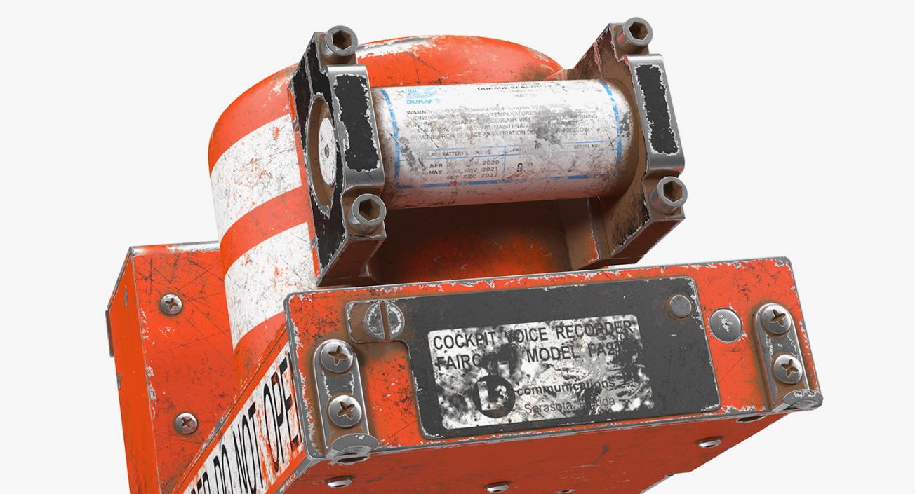 3D model Crashed Flight Recorders Collection