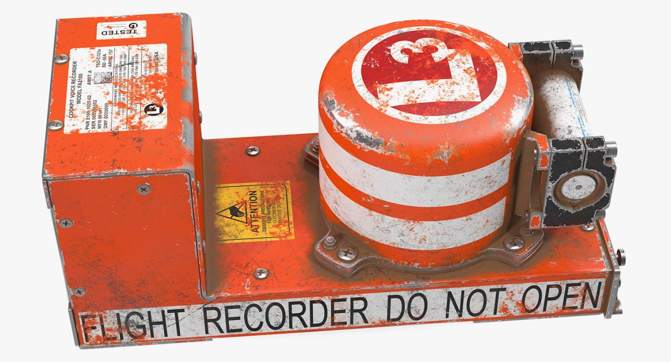 3D model Crashed Flight Recorders Collection