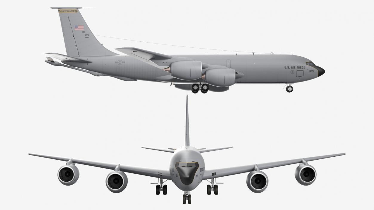 3D Boeing KC 135 Stratotanker