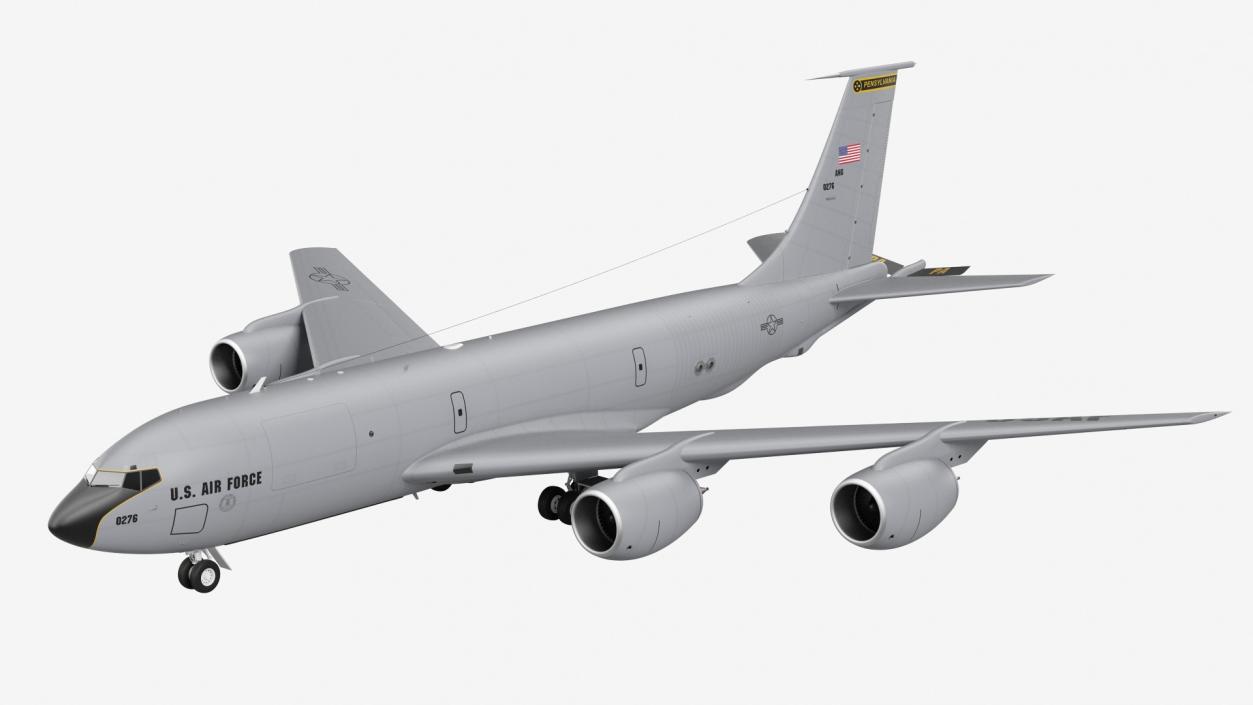 3D Boeing KC 135 Stratotanker