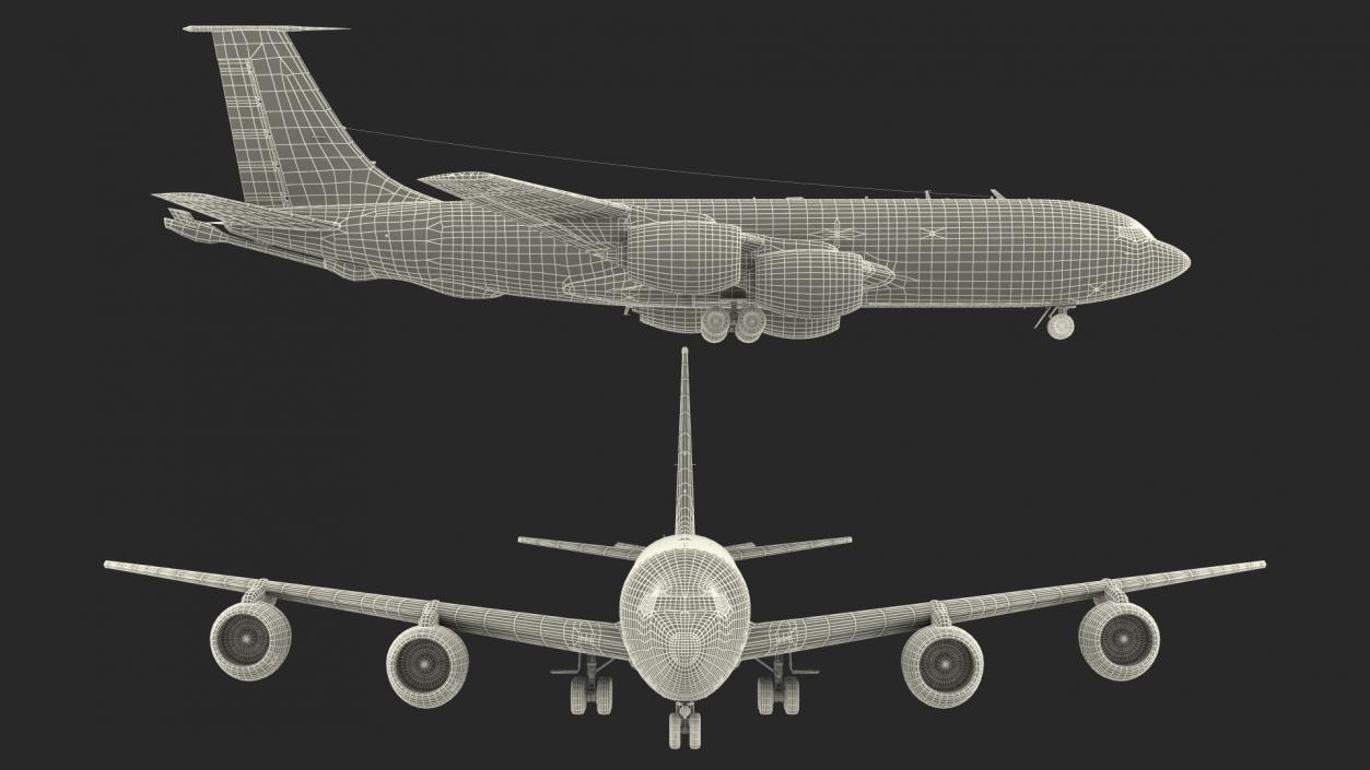 3D Boeing KC 135 Stratotanker