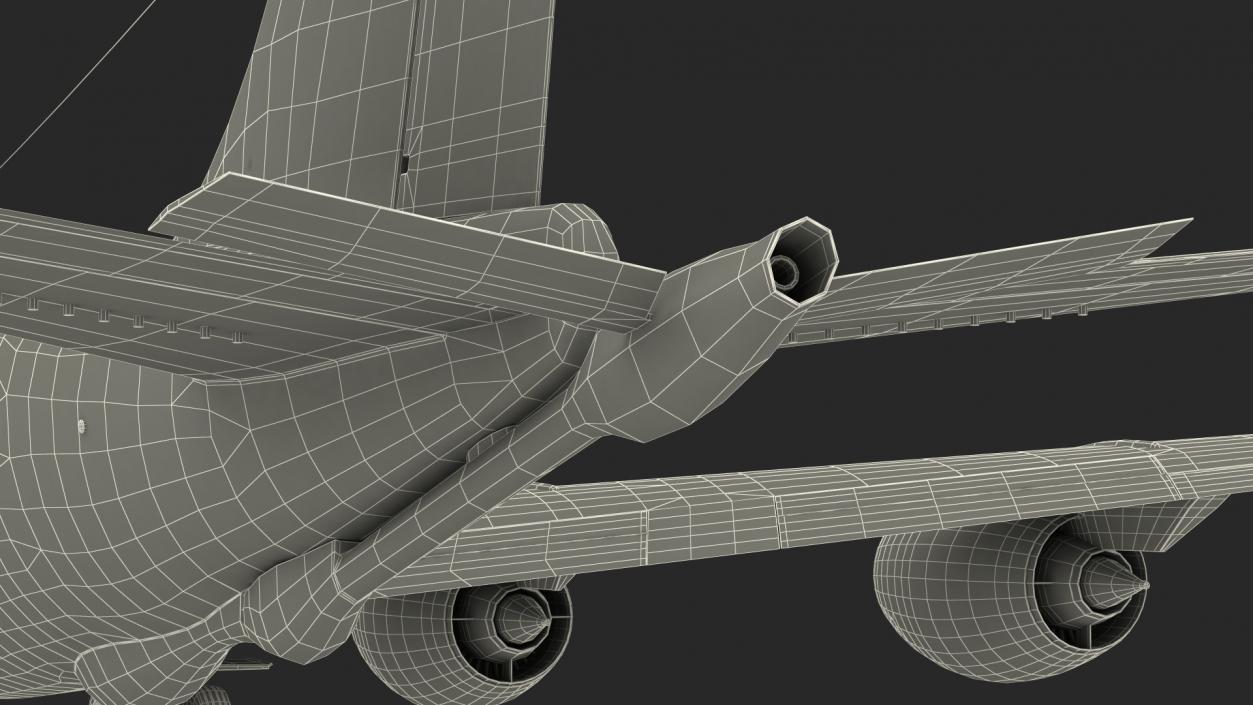 3D Boeing KC 135 Stratotanker