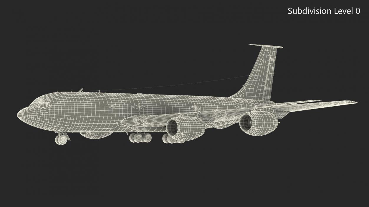 3D Boeing KC 135 Stratotanker