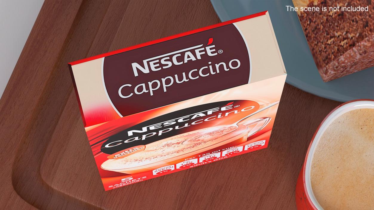 3D Nescafe Coffee Boxes Collection