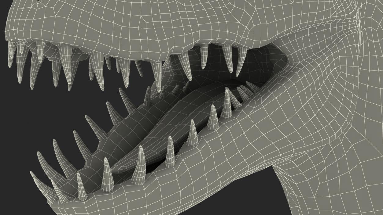 3D model Indoraptor Head