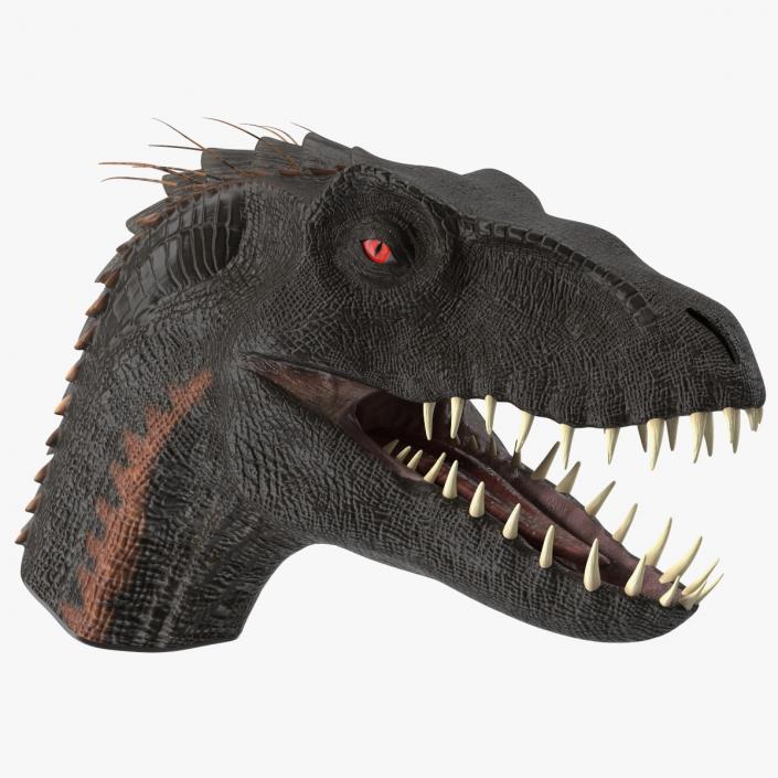 3D model Indoraptor Head