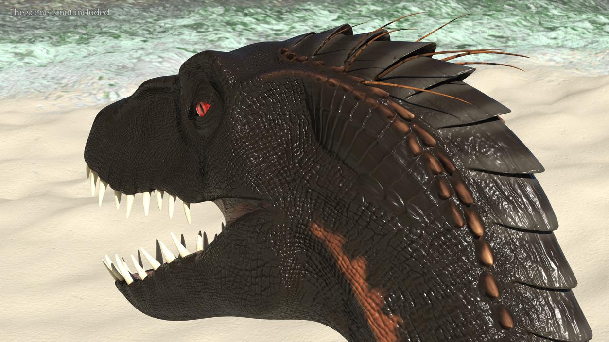 3D model Indoraptor Head