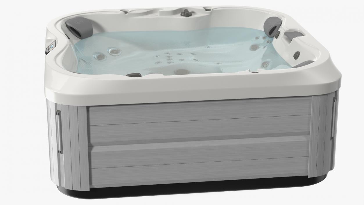 3D Jacuzzi J 335 Hot Tub Beige with Water model