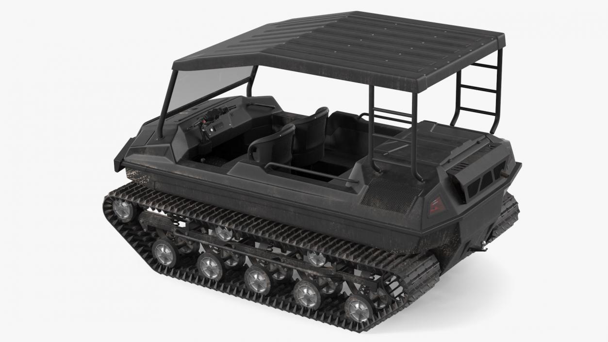 3D model All Terrain Vehicle Dirty