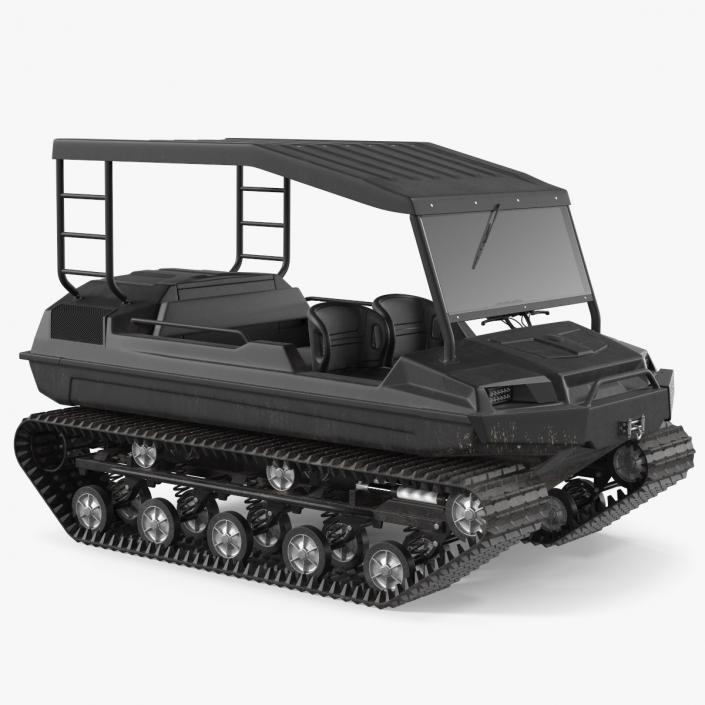 3D model All Terrain Vehicle Dirty