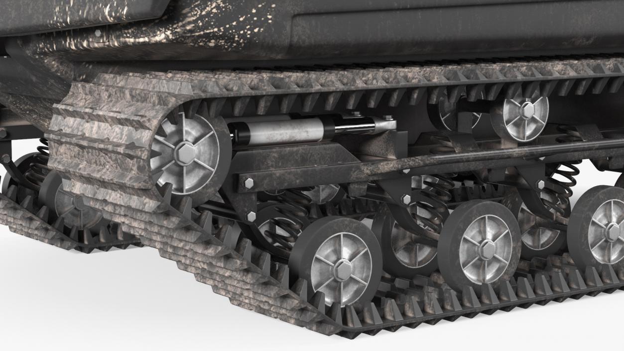 3D model All Terrain Vehicle Dirty